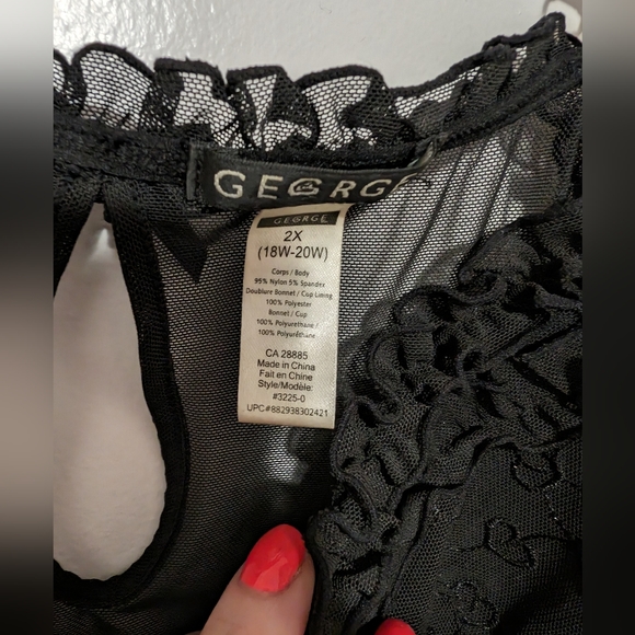 Plus Size Baby doll nightie 2x - Picture 4 of 5